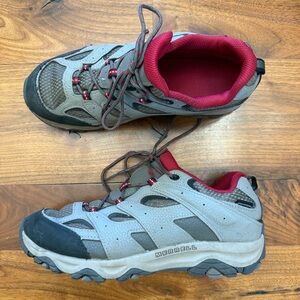 Merrell Boys Moab 3 Low Waterproof Hiking Shoes Size 6.5